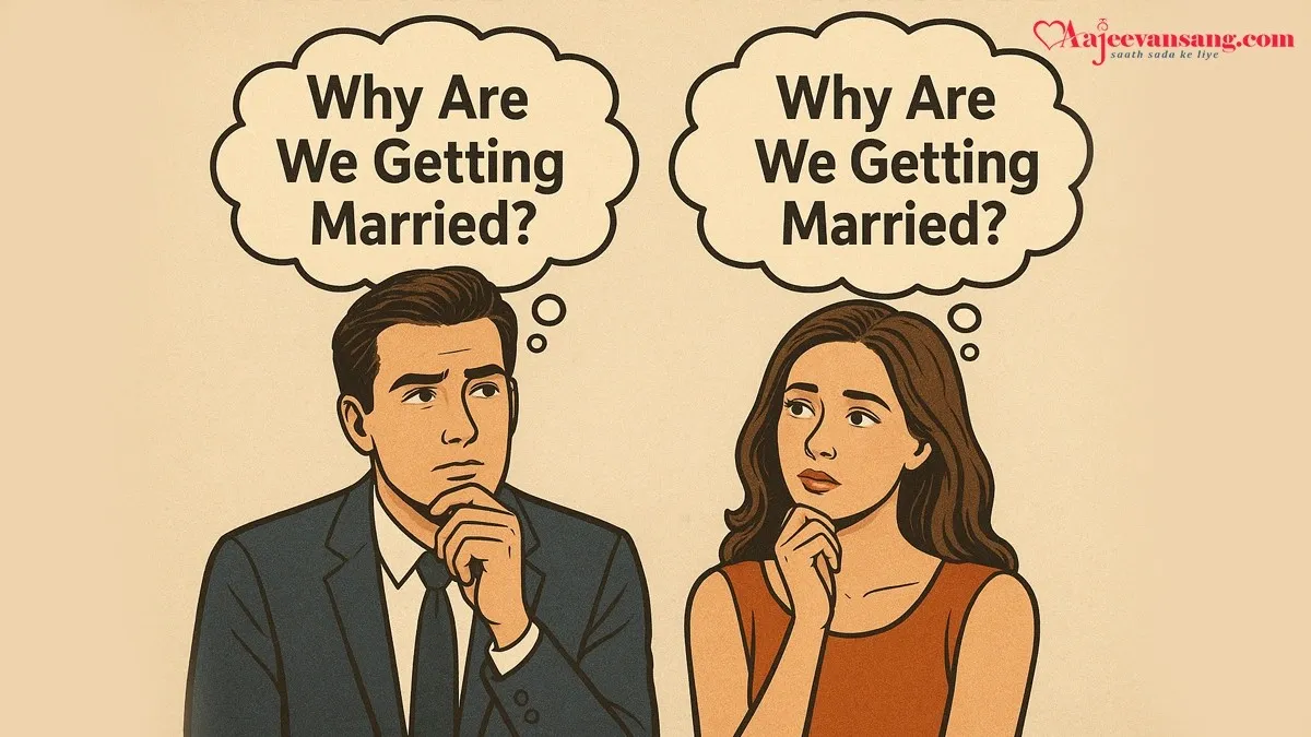 Why Are We Getting Married? – Aajeevansang Illustrates the True Essence of Marriage