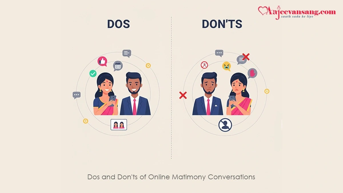 Dos and Don’ts of Online Matrimony Conversations