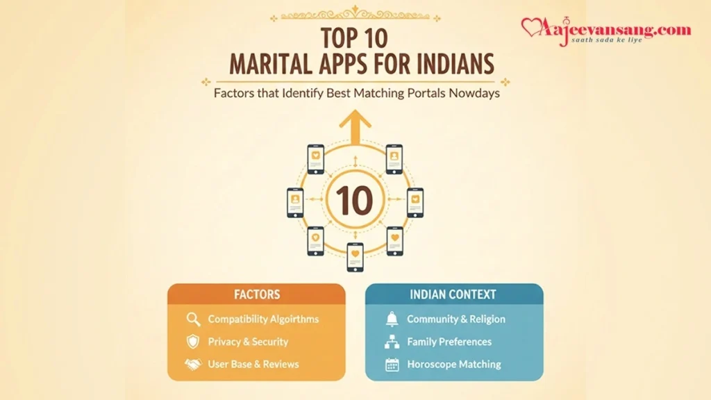 Top 10 Marital Apps for Indians: Factors that Identify Best Matching Portals Nowadays