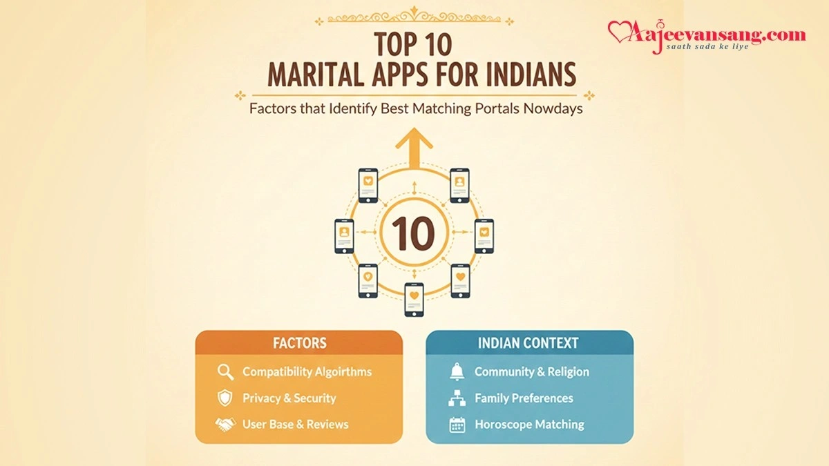 Top 10 Marital Apps for Indians: Factors that Identify Best Matching Portals Nowadays